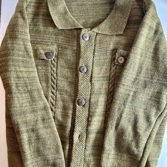 Sinransinya Cool Dadcore Cardigan Button Front Knit Sweater - Picture 3 of 6